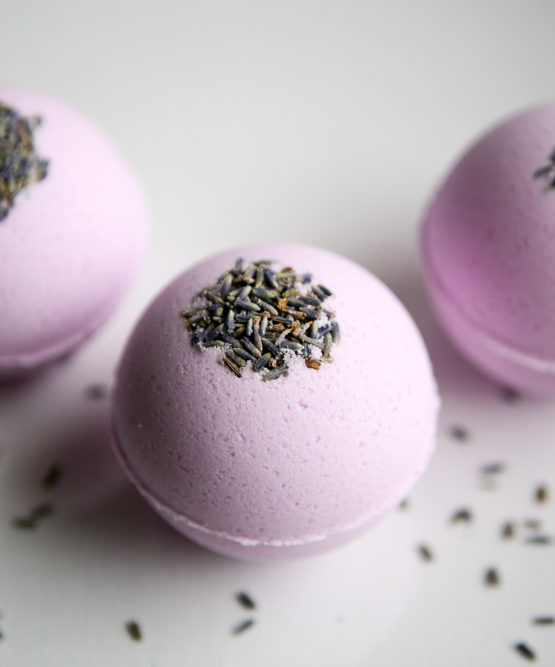 lavender bath bombs